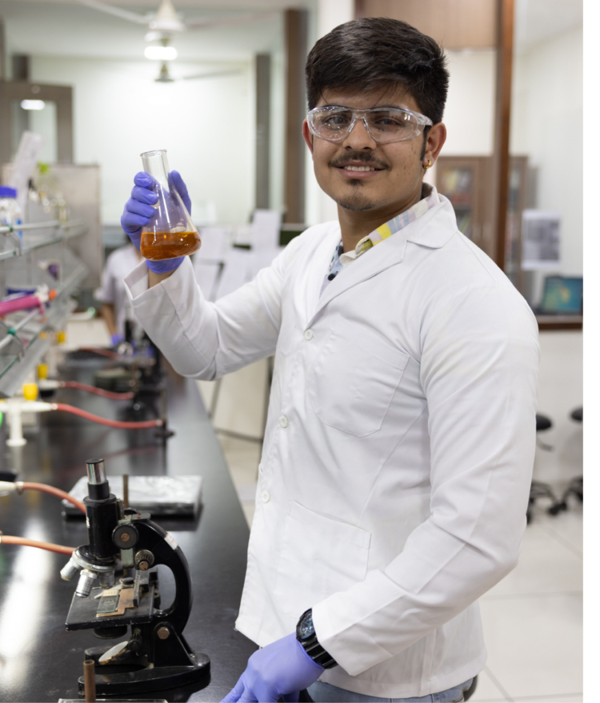 biotechnology Chemistry + Computer Science) college in indore